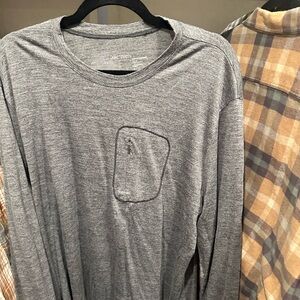 Arc'teryx Heather Gray Long Sleeve Tee
